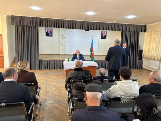 Laçın Rayon İcra Hakimiyyətinin başçısı Aqil Nəzərlinin növbəti görüşü-səyyar qəbulu Bakı şəhərinin Xətai rayonunda keçirildi. 18.03.2026