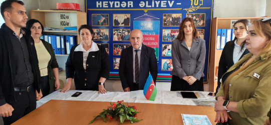 Laçınlı məktəblilərlə məişət zorakılığı ilə mübarizə və sosial şəbəkələrdən asılılığın qarşısının alınması istiqamətində maarifləndirici tədbir keçirilmişdir