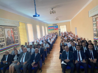 Laçın Rayon İcra Hakimiyyətində  “Qərbi Azərbaycan İrsi” kitabının I cildinin təqdimatı keçirilmişdir. 24.07.2025