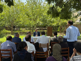 Laçın Rayon İcra Hakimiyyətinin başçısı Aqil Nəzərlinin növbəti görüşü-səyyar qəbulu İmişli rayonunda keçirildi. 03.07.2026