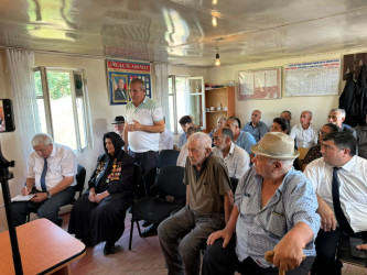 Laçın Rayon İcra Hakimiyyətinin başçısı Aqil Nəzərlinin növbəti görüşü-səyyar qəbulu Bərdə rayonunda keçirildi. 24.08.2026