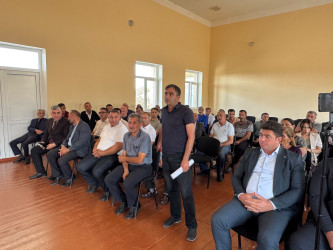 Laçın Rayon İcra Hakimiyyətinin başçısı Aqil Nəzərlinin növbəti görüşü-səyyar qəbulu Şəkidə keçirilmişdir. 10.09.2026