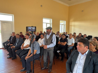 Laçın Rayon İcra Hakimiyyətinin başçısı Aqil Nəzərlinin növbəti görüşü-səyyar qəbulu Şəkidə keçirilmişdir. 10.09.2026