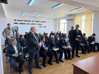 Laçın Rayon İcra Hakimiyyətinin başçısı Aqil Nəzərlinin növbəti görüşü-səyyar qəbulu Ağcabədi rayonunda keçirildi. 05.03.2026