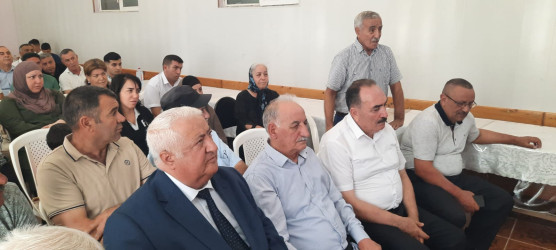 Laçın Rayon İcra Hakimiyyətinin başçısı Aqil Nəzərlinin növbəti görüşü-səyyar qəbulu Bakı şəhərinin Yasamal rayonu ərazisində keçirildi. 01.08.2025