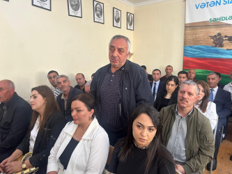 Laçın Rayon İcra Hakimiyyətinin başçısı Aqil Nəzərlinin növbəti görüşü-səyyar qəbulu Abşeron rayonunda keçirildi. 25.05.2026
