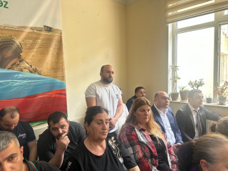 Laçın Rayon İcra Hakimiyyətinin başçısı Aqil Nəzərlinin növbəti görüşü-səyyar qəbulu Abşeron rayonunda keçirildi. 25.05.2026