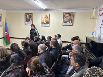 Laçın Rayon İcra Hakimiyyətinin başçısı Aqil Nəzərlinin növbəti görüşü-səyyar qəbulu Bakı şəhərinin Nizami rayonunda keçirildi. 11.03.2026