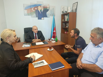 Laçın Rayon İcra Hakimiyyətinin başçısı Aqil Nəzərlinin növbəti görüşü-səyyar qəbulu Xəzər rayonunda keçirildi. 04.09.2026