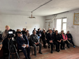 Laçın Rayon İcra Hakimiyyətinin başçısı Aqil Nəzərlinin növbəti görüşü-səyyar qəbulu Ağcabədi rayonunda keçirildi. 10.12.2024