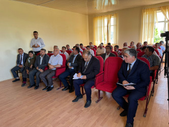 Laçın Rayon İcra Hakimiyyətinin başçısı Aqil Nəzərlinin növbəti görüşü-səyyar qəbulu Ağcabədi rayonunun Aran kəndində keçirildi. 21.05.2025