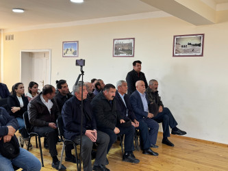 Laçın Rayon İcra Hakimiyyətinin başçısı Aqil Nəzərlinin növbəti görüşü-səyyar qəbulu Ağcabədi rayonunda keçirildi. 04.03.2026
