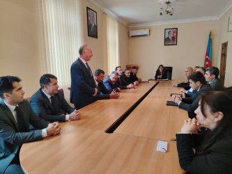 Laçın Rayon İcra Hakimiyyətində tədbir keçirilmişdir.