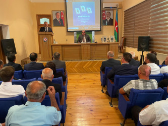 Laçın Rayon İcra Hakimiyyətində  “Qərbi Azərbaycan İrsi” kitabının I cildinin təqdimatı keçirilmişdir. 24.07.2025