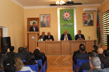 2025-ci ilin ölkəmizdə “Konstitusiya və Suverenlik İli” elan olunması ilə bağlı Laçın Rayon İcra Hakimiyyətində geniş  tədbir keçirilib