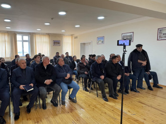 Laçın Rayon İcra Hakimiyyətinin başçısı Aqil Nəzərlinin növbəti görüşü-səyyar qəbulu Ağcabədi rayonunda keçirildi. 04.03.2026