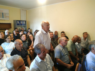 Laçın Rayon İcra Hakimiyyətinin başçısı Aqil Nəzərlinin növbəti görüşü-səyyar qəbulu Xəzər rayonunda keçirildi. 04.09.2026