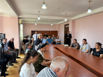 Laçın Rayon İcra Hakimiyyətinin başçısı Aqil Nəzərlinin növbəti görüşü-səyyar qəbulu Mincəçevir şəhərində keçirildi. 25.08.2026
