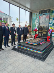 Aprel şəhidi Ülvin Məmmədovun xatirəsi ehtiramla yad edilib. 06.04.2026
