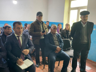 Laçın Rayon İcra Hakimiyyətinin başçısı Aqil Nəzərlinin növbəti görüşü-səyyar qəbulu İsmayıllı rayonunda keçirildi. 06.05.2026