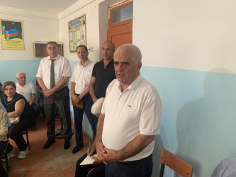 Laçın Rayon İcra Hakimiyyətinin başçısı Aqil Nəzərlinin növbəti görüşü-səyyar qəbulu Abşeron rayonunun Ceyranbatan qəsəbəsi ərazisində keçirildi. 05.09.2025