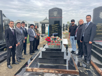 Vətən müharibəsi şəhidi Elməddin Sarıyevin anım günü ilə bağlı tədbir keçirilmişdir.