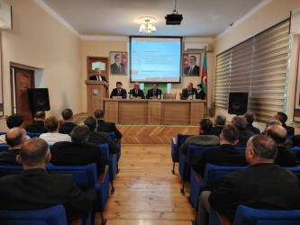 Laçın rayonunda  “Heyvanların identifikasiyası  və qeydiyyat sisteminin formalaşdırılması və tətbiqi” ilə bağlı maarifləndirici tədbir keçirilmişdir.