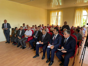 Laçın Rayon İcra Hakimiyyətinin başçısı Aqil Nəzərlinin növbəti görüşü-səyyar qəbulu Ağcabədi rayonunun Aran kəndində keçirildi. 21.05.2025