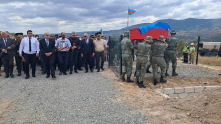 Şəxsiyyəti müəyyənləşdirilən şəhid Cümşüd Məmmədovun nəşinin qalıqları Laçında dəfn olunub.