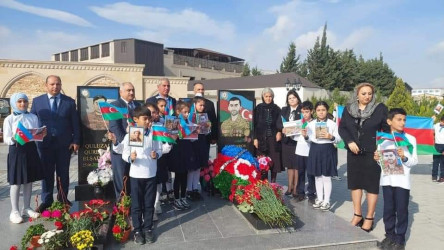 Laçınlı Vətən müharibəsi şəhidi Cabbarov Şahgündüz Habil oğlunun anım mərasimi keçirilmişdir.