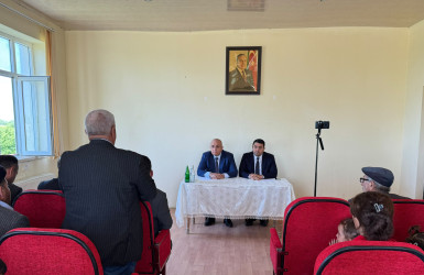 Laçın Rayon İcra Hakimiyyətinin başçısı Aqil Nəzərlinin növbəti görüşü-səyyar qəbulu Ağcabədi rayonunda keçirildi. 03.06.2026