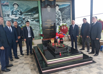 Vətən müharibəsi şəhidi Elnur Cabbarovun anım günü keçirilmişdir.