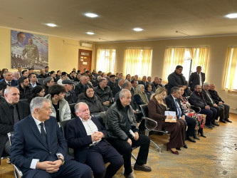 Laçın Rayon İcra Hakimiyyətinin başçısı Aqil Nəzərlinin növbəti görüşü-səyyar qəbulu Bakı şəhərinin Xətai rayonunda keçirildi. 18.03.2026