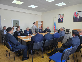 Dövlət orqanlarında ictimai iştirakçılığın tətbiqinin genişləndirilməsi və ictimai  şuraların fəaliyyətinin səmərəliliyinin artırılması mövzusunda tədbir keçirilmişdir.
