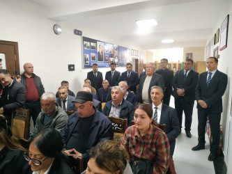 Laçın Rayon İcra Hakimiyyətinin başçısı Aqil Nəzərlinin növbəti görüşü-səyyar qəbulu Sumqayıt şəhərində keçirildi. 20.04.2026