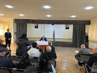 Laçın Rayon İcra Hakimiyyətinin başçısı Aqil Nəzərlinin növbəti görüşü-səyyar qəbulu Bakı şəhərinin Xətai rayonunda keçirildi. 18.03.2026