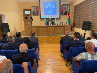 Laçın Rayon İcra Hakimiyyətində  “Qərbi Azərbaycan İrsi” kitabının I cildinin təqdimatı keçirilmişdir. 24.07.2025