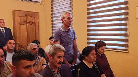 Laçın Rayon İcra Hakimiyyətinin başçısı Aqil Nəzərlinin növbəti görüşü-səyyar qəbulu Nərimanov rayonunda keçirildi. 09.06.2026