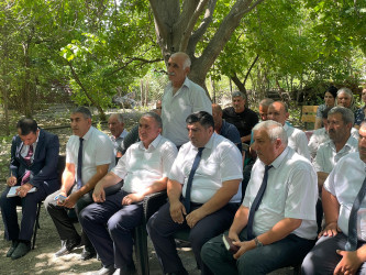 Laçın Rayon İcra Hakimiyyətinin başçısı Aqil Nəzərlinin növbəti görüşü-səyyar qəbulu Bərdə rayonu ərazisində keçirildi. 15.07.2025