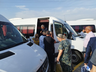 Laçın şəhərinə 2-ci mərhələdə 22 məcburi köçkün ailəsi yola salındı.