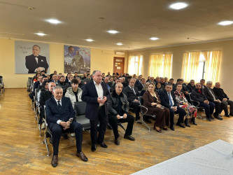 Laçın Rayon İcra Hakimiyyətinin başçısı Aqil Nəzərlinin növbəti görüşü-səyyar qəbulu Bakı şəhərinin Xətai rayonunda keçirildi. 18.03.2026