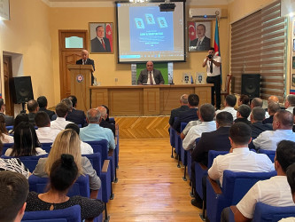 Laçın Rayon İcra Hakimiyyətində  “Qərbi Azərbaycan İrsi” kitabının I cildinin təqdimatı keçirilmişdir. 24.07.2025