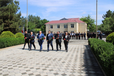 Laçınlılar xalqımızın Ümummilli lideri Heydər Əliyevin anadan  olmasının 102-ci ildönümü ilə bağlı ağacəkmə aksiyasına qoşulublar