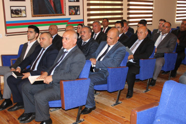 “Cəzaçəkmə müəssisələrindən azad edilmiş şəxslərin işlə təmini ilə bağlı birgə fəaliyyətin təşkili və məlumatlandırma” mövzusunda tədbir keçirilib