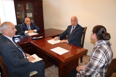 Laçın Rayon İcra Hakimiyyətində vətəndaşların növbəti qəbulu keçirildi. 15.04.2026