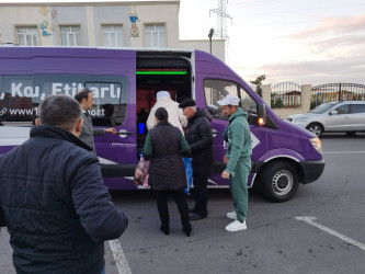 Laçın şəhərinə 16-cı mərhələdə daha 23 məcburi köçkün ailəsi yola salındı