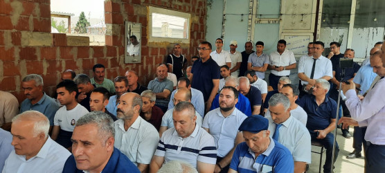 Laçın Rayon İcra Hakimiyyətinin başçısı Aqil Nəzərlinin növbəti görüşü-səyyar qəbulu Bakı şəhərinin Qaradağ rayonu ərazisində keçirildi.