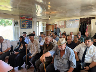 Laçın Rayon İcra Hakimiyyətinin başçısı Aqil Nəzərlinin növbəti görüşü-səyyar qəbulu Bərdə rayonunda keçirildi. 24.08.2026