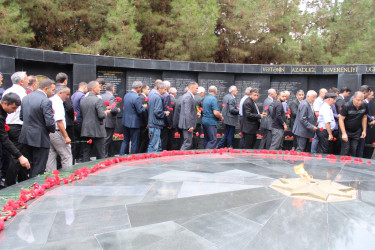 27 Sentyabr - Anım Günü ilə bağlı tədbir keçirilmişdir.