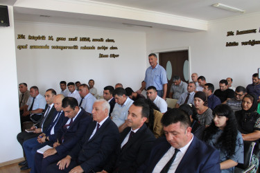 Laçın Rayon İcra Hakimiyyətinin başçısı Aqil Nəzərlinin növbəti görüşü-səyyar qəbulu Ağcabədi rayonunun Taxta Körpü qəsəbəsində keçirildi. 25.07.2025